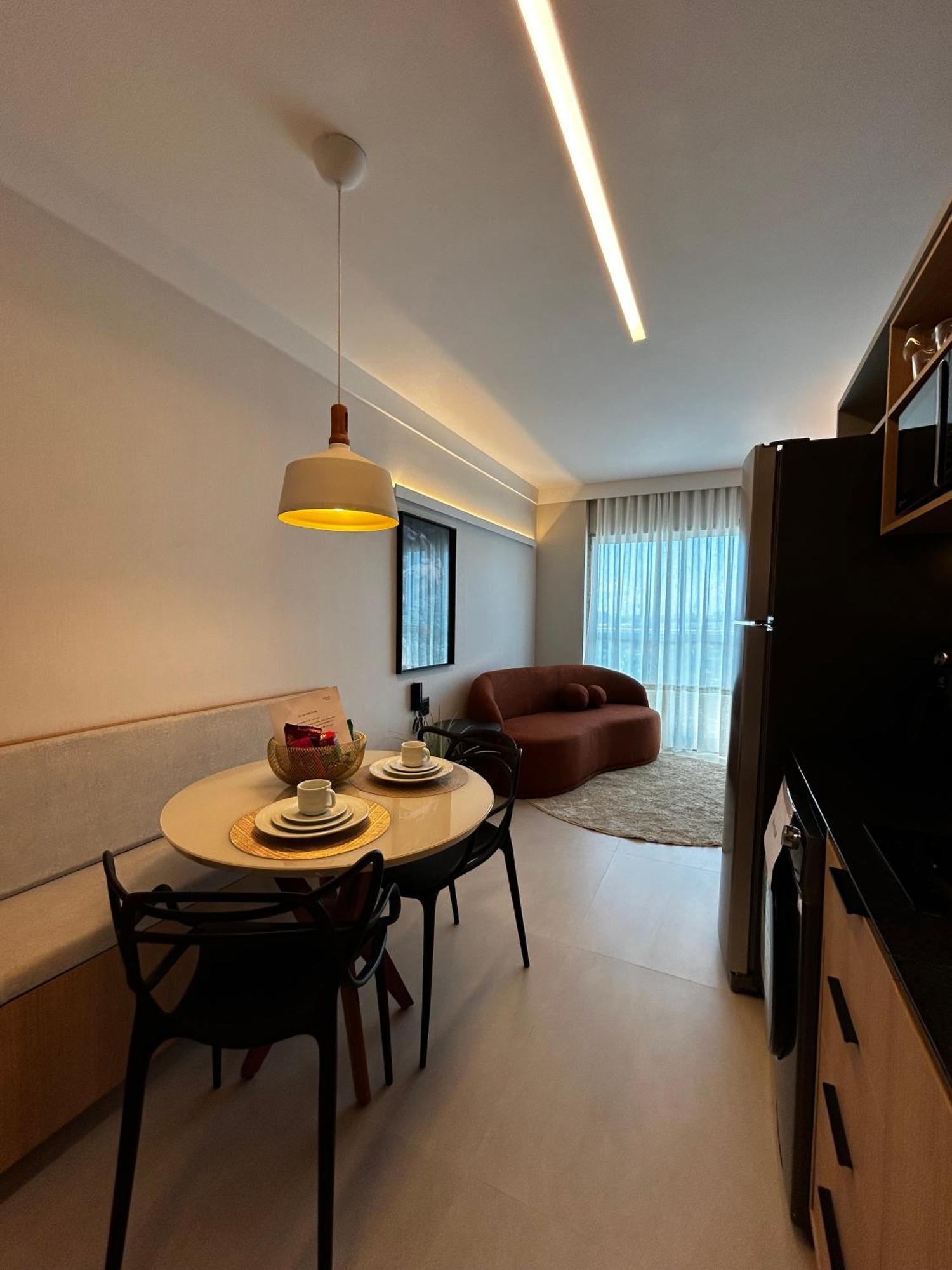 Flat Praia Do Canto 2Q-2B Long Stay Triangulo Das Bermudas 维多利亚 外观 照片